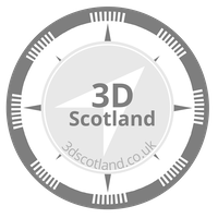 3D Scotland Logo